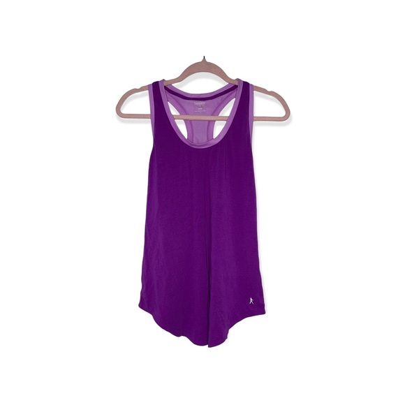 DANSKIN NOW Purple Dri More Racerback Athletic Tank M - Picture 2 of 8